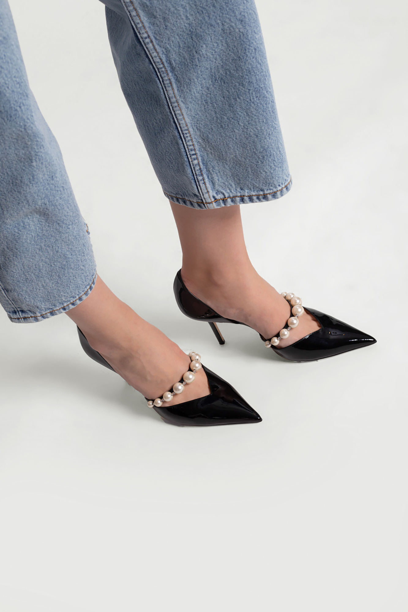 Black 'Aurelie' patent leather pumps Jimmy Choo - Vitkac France
